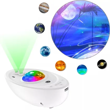 2024 DIY Galaxy Star Projector: Aurora Night Light for Bedroom