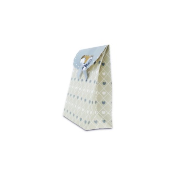 White Kraft Paper Gift Bag