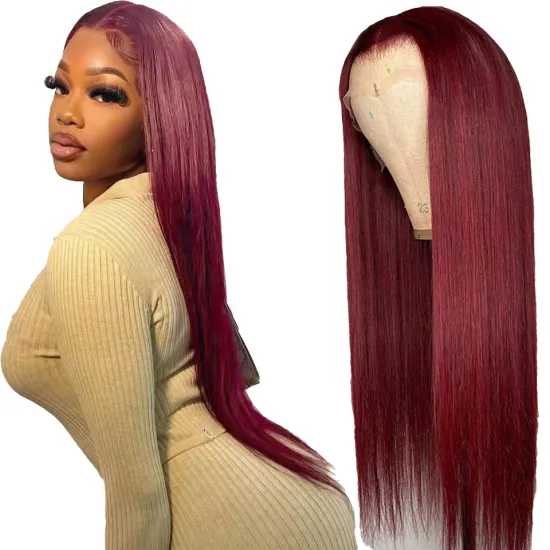 Dropship Hair Supplier Transparent Lace 180 Density 13*4 lace Long Remy Brazilian Bone Straight Human Hair Wigs