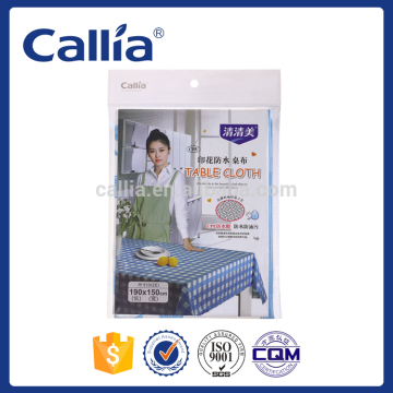 manufacturer CPE tablecloth 150cm*190cm PVC table cloth