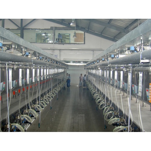 Quick-release type milking parlor