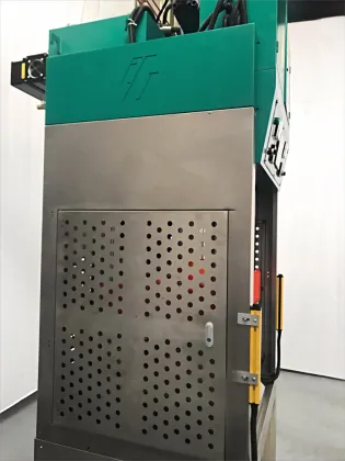 Servo wet press hot press shaping machine