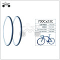 Pneumáticos ambientais não pneumáticos 700 23c fixie