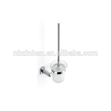 New design wall mount bathroom zinc alloy toilet brush holder chrome plating