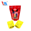 Aluminium Foil Gummy Bercetak Custom Stand Up Pouches