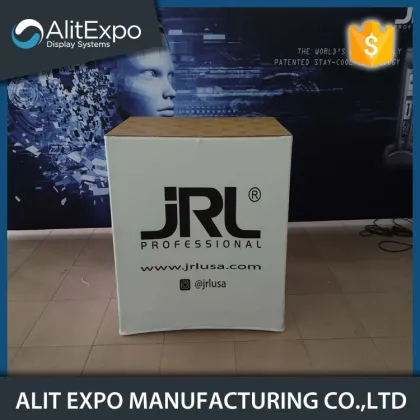 Lightweight promotion trade show booth display table