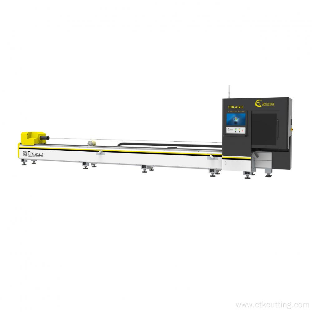 High accuracy laser tube cutting machine