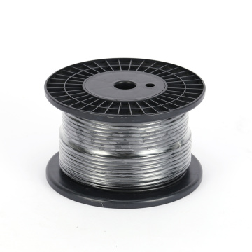 PVC coated stainless steel wire rope/cable