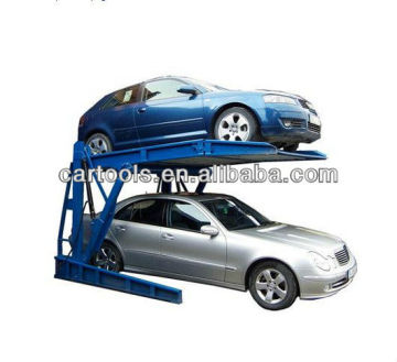 Tilt type low ceiling car parking lift