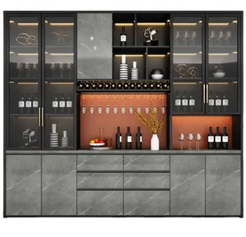 2023 New Design Luxury Wooden Home Bar Cabinet