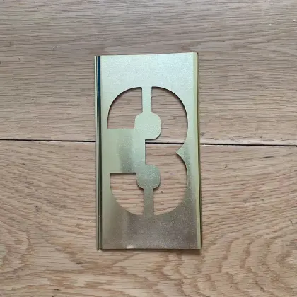 Big Letter Stencils Wall Decor Metal Stencil Set