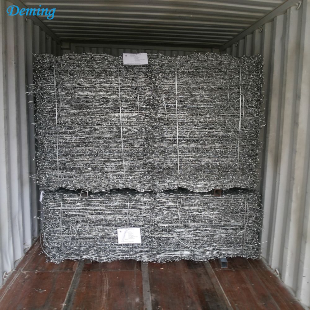 Factory Supply Zinc Aluminum Gabion Wire Mesh Boxes