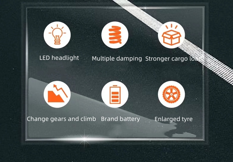 High performance Cargo Electric Tricycle