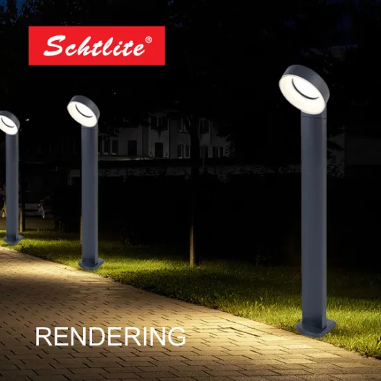 Rendering LED Garden Pole Light