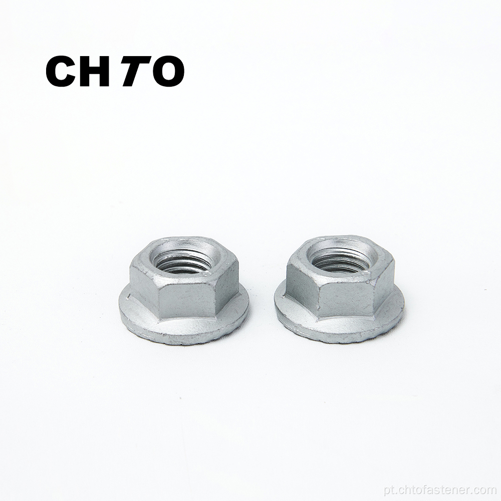 ISO 4161 Grau 8 Dacromet Hexagon Flange Nuts