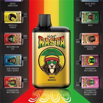 Оригинален R&amp;M Rasta за еднократна употреба Vape 5500Puff