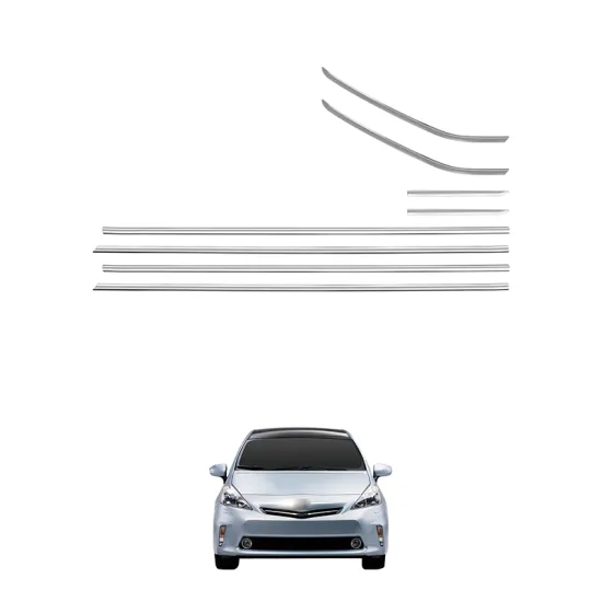 OEM Automotive Stainless Steel Chrome Window Trim for Toyota Prius 41
