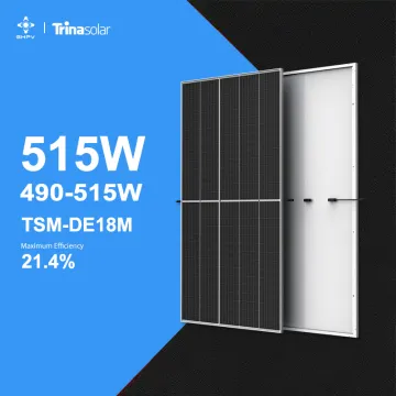 Trina Solar Panels: 550W EU Stock TSM-DE18M(Ii) in 490W, 495W, 500W, 505W, 510W, 515W - Photovoltaic Modules and Solar Panels