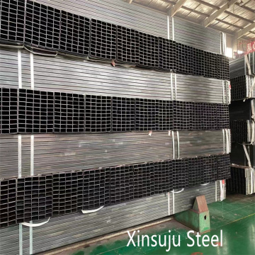DIN S235JR 카본 스틸 제곱 중공 파이프 450x200mm