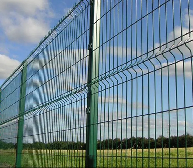 High Quality Certified PVC Coated Curvy Welded Steel Wire Mesh Fence