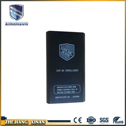 aluminium light flashlight new portable power bank