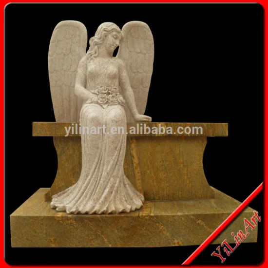 Stone Carved Cemetery Angel Statue for Sale