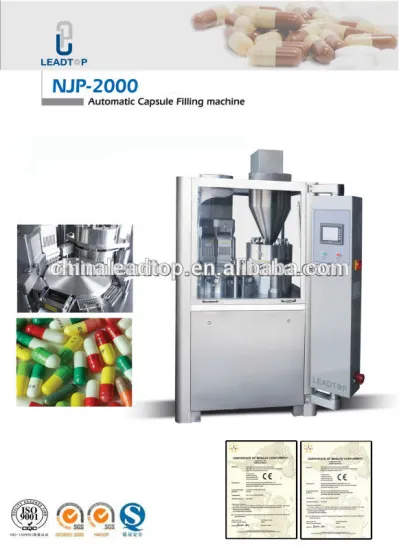 NJP-2000 Fully Automatic Capsule Filling Machine
