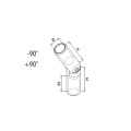 Porte-barres en acier inoxydable