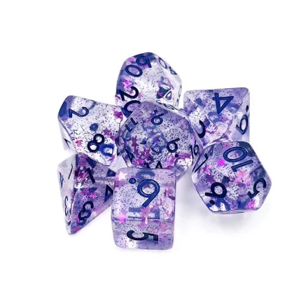 Custom Resin Dice DnD Polyhedral Bulk Wholesale DnD Game Dice