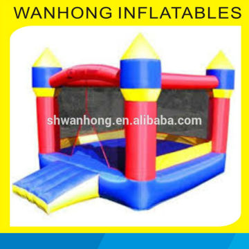 Durable waterproof fireproof mini inflatable bouncy castle for indoor