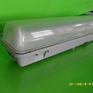1*18w IP65 fluorescent lamp batten fitting with CE-LVD, EMC, ROHS
