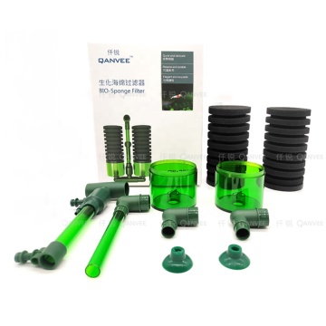 Qanvee Hot Sales Aquarium Sponge Filter - Double Biochemical Water Filter