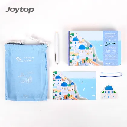 Wholesale Joytop 6897 Santorini Impression A5 Hardcover Travel Journal