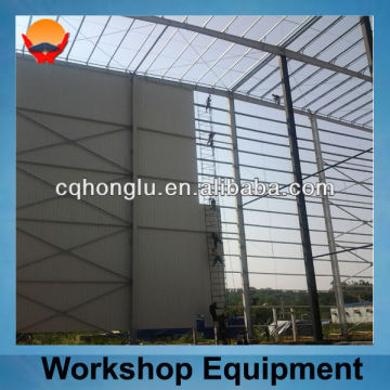 Low cost steel building showroom warehouse