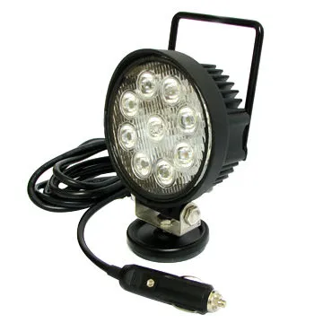Handheld Searching Spotlights with Magnet Base, Cigarette Plug, for Truck/Tractor/Off-road Vehicle