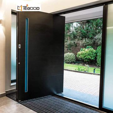 Modern Pivot Door: The Ultimate Addition to Your New Design Custom House Luxury Villa's Exterior