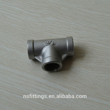 AISI 304 304L 316 316L 431ASTM A351150PSI casting pipe fittings elbows socket banded unions couplings hex head plugs