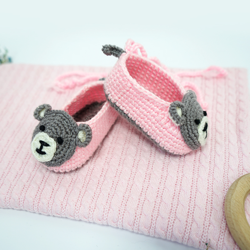 Animal Crochet Baby Shoes
