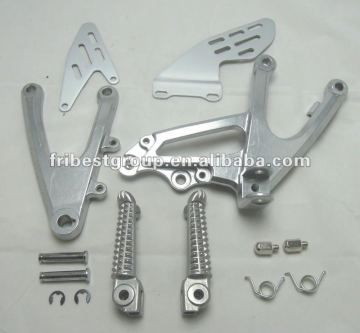 Motorcycle Front Foot Pegs Bracket Foot rest For R1 2007 2008