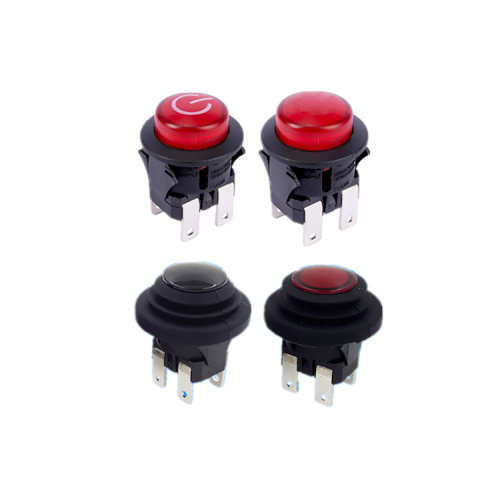 Impermeable al alto corriente de hasta 16A 250 VAC Butt-Button Switch