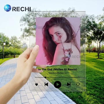 Custom Acrylic Spotify Code Music Sign: A Stylish Wall Art Display for Your Music Album Plaque and UV Printed Acrylic Music Record Art Sign