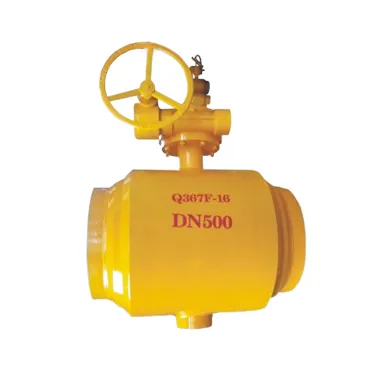 PTFE sealing power station ball valve