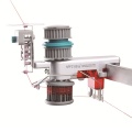 Alimentador de fios para peças de reposição de máquina de tricô circulares