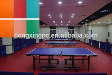 Table Tennis Pvc Sports Floor ,Fashion New Design,Smooth