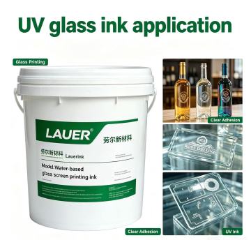 LED-UV glass screen printing ink