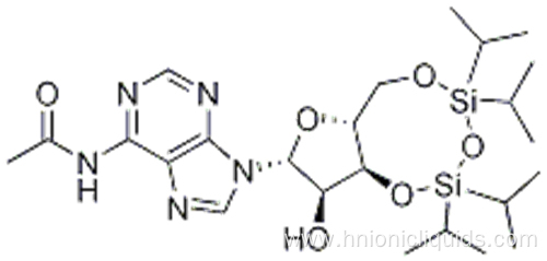 Adenosine, N-acetyl-3',5'-O-[1,1,3,3-tetrakis(1-Methylethyl)-1,3-disiloxanediyl]- CAS 85335-73-5