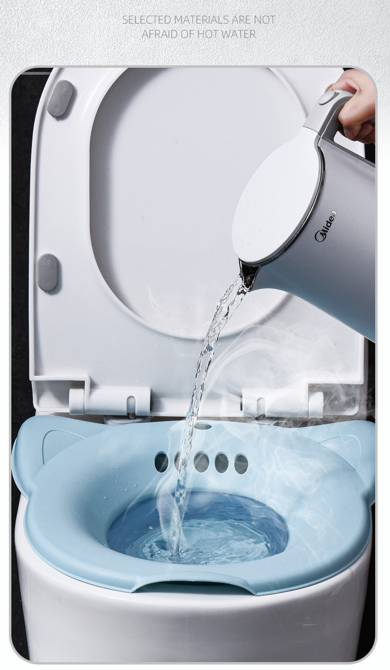 Folding Sitz Bath Bowl for Postpartum Women Bidets