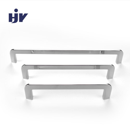 Modern Cabinet handles drawer pulls in Polished Chrome