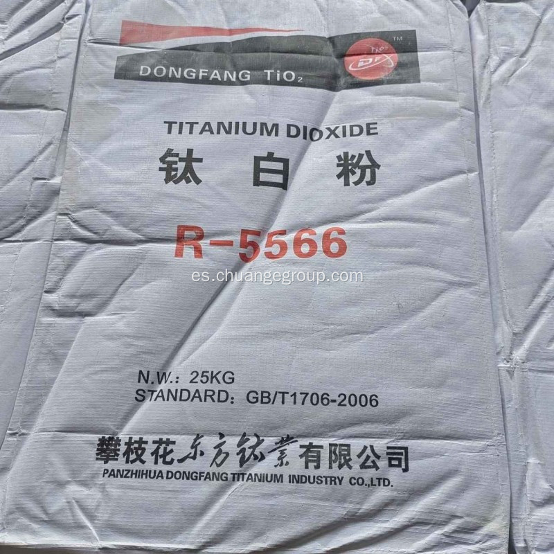 Titanium Dioxide Rutile Grado R-5566TIO2 para pintar tinta