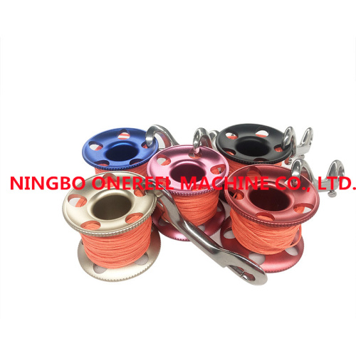 Scuba Diving Aluminum Finger Spool Reels